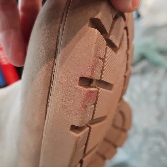 NWOT Tan Ankle Boots for Women 12 - Picture 5 of 5